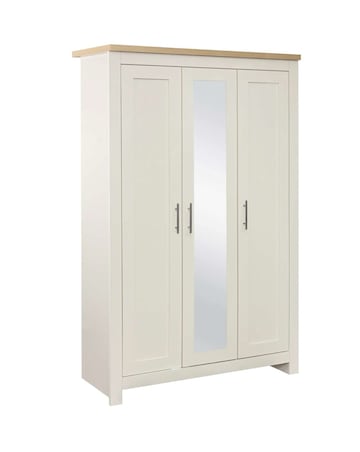 Highgate 3 Door Wardrobe With Mirror