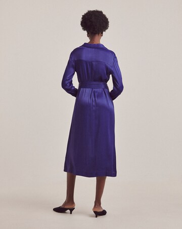 Anthology Satin Shirt Dress