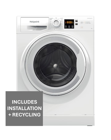 Hotpoint NSWM7469WUK, 7kg, 1400rpm, Washing Machine + Installation
