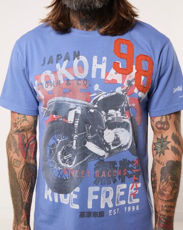 Joe Browns Ride Free T-Shirt - Blue