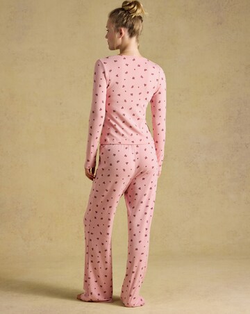 Joules Floral Pointelle Pyjama Set