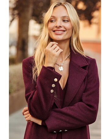Sosandar Premium Longline Wool Coat
