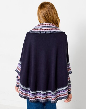 Joe Browns Winter Boho Knitted Sleeved Poncho