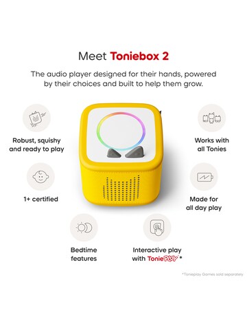 Toniebox 2 Lightning Yellow Starter Set Pikachu