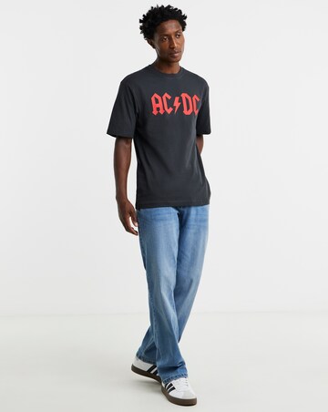 Only & Sons ACDC Relaxed Fit T-Shirt - Black