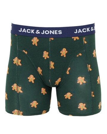 Jack & Jones Christmas Novelty 3 Pack Trunks - Navy Multi