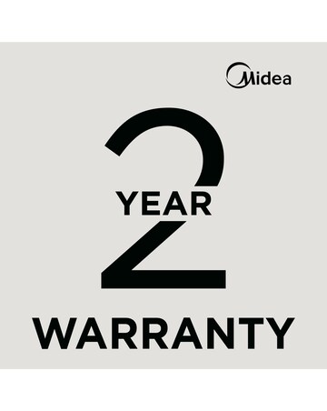 Midea 60cm Freestanding Electric Cooker - Stainless Steel + Installation