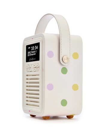 VQ Cath Kidston Spots Retro Mini DAB Radio