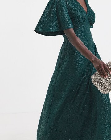 Twisted Wunder Ziggy Galaxy Foil Maxi Dress