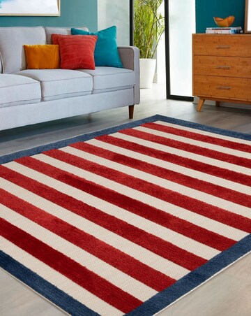 Zouk Striped Indoor/Outdoor Rug