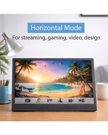 Entity Era Pro HDR 15.6-inch Portable Monitor with Kickstand