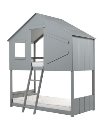 Birlea Kids Safari Bunk Bed- Grey