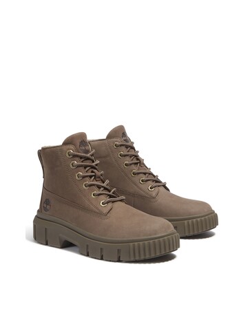 Timberland Brown Greyfield Lace Up Boots - Standard Fit (D)
