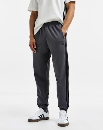 adidas 3 Stripes Fleece Cuffed Joggers