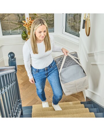 Minky Collapsible Fabric Water-Resistant XL Laundry Bag