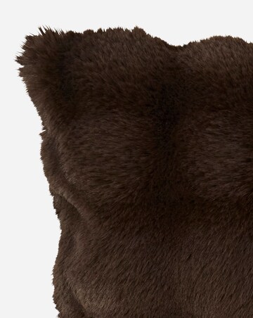 Luxe Bubble Faux Fur Cushion