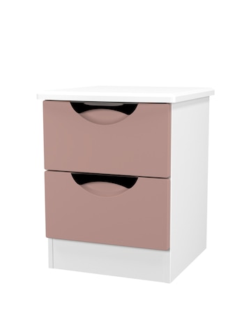 Haydn Ready Assembled 2 Drawer Bedside - Kids