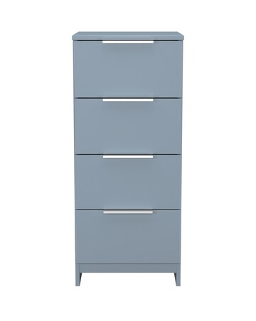 Humber Ready Assembled 4 Drawer Tallboy - Kids