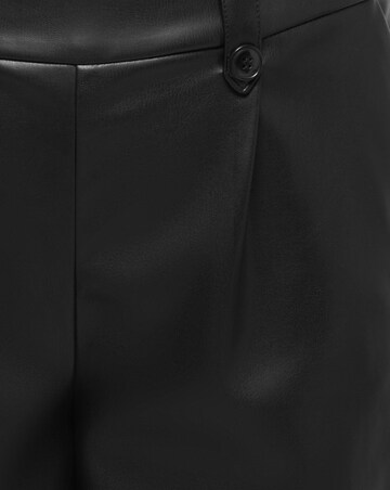 ONLY FAUX LEATHER STRAIGHT TROUSER