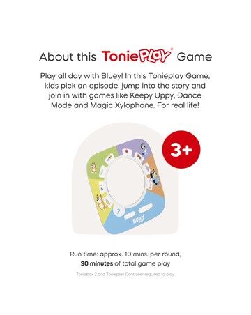 Tonies A Playful day with Bluey - (Tonieplay Game Set)