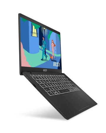 MSI Modern 14in Laptop - AMD Ryzen5 8GB 512GB - Black