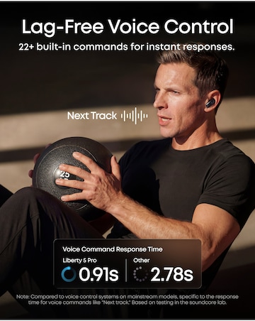 Soundcore Liberty 5 Pro Wireless Noise Cancelling Earbuds - Black