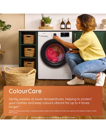 Hotpoint AntiStain H 101 ANTI STAIN UK 10kg Washing Machine with PetHairCare