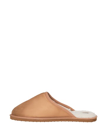 Jack & Jones Dudely Microfibre Mule Slipper - Brown