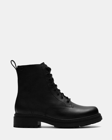 Clarks Leather Orinoco3 Lace Up Ankle Boot - Wide Fit (E)