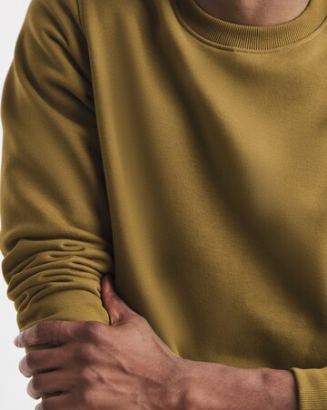 Pure Cotton Crew Neck Sweatshirt Long