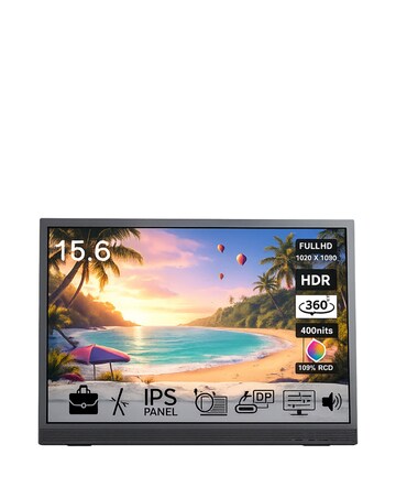 Entity Era Pro HDR 15.6-inch Portable Monitor with Kickstand