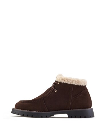 Clarks Velmere Bee Suede Warmlined Boots - Standard Fit (D)