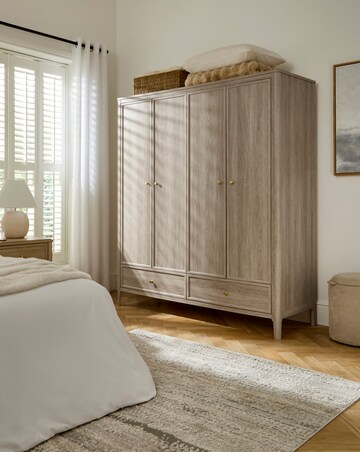 Charlotte 4 Door Wardrobe