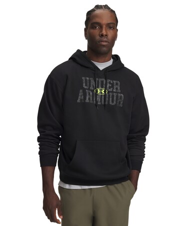 Under Armour Rival Fleece Camo Logo Hoodie