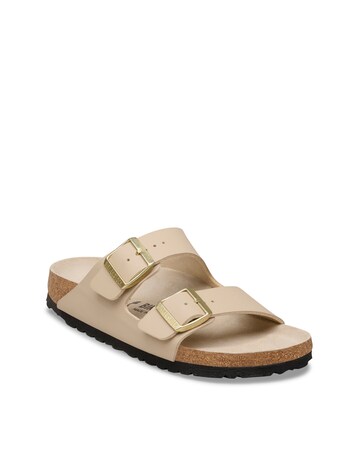 Birkenstock Arizona Sandcastle/Oyster Birko-Flor Triples - Standard Fit (D)