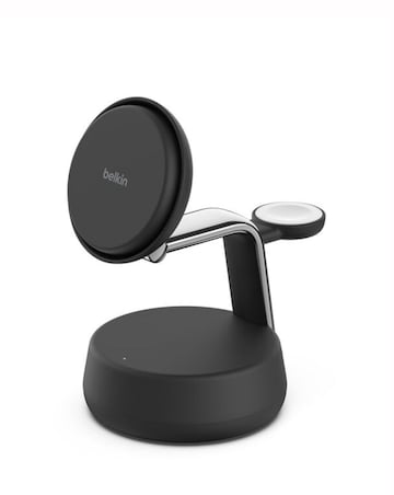 Belkin UltraCharge Pro 25W Qi2 3-in-1 Wireless Charging Stand - Black