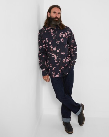 Joe Browns Oriental Bloom Print Shirt - Black