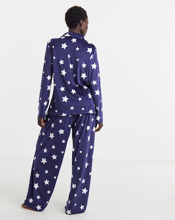 Pretty Secrets Fleece Pyjama Set Star Print