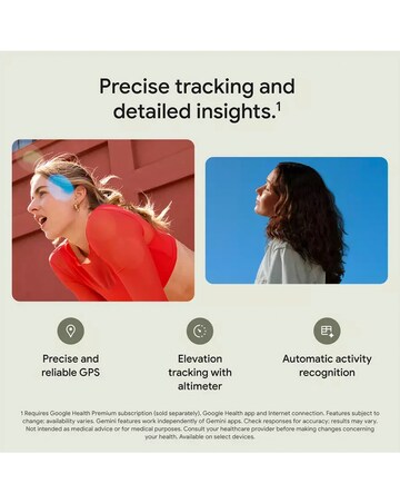 Google Fitbit Edge - Canyon/Champagne Gold