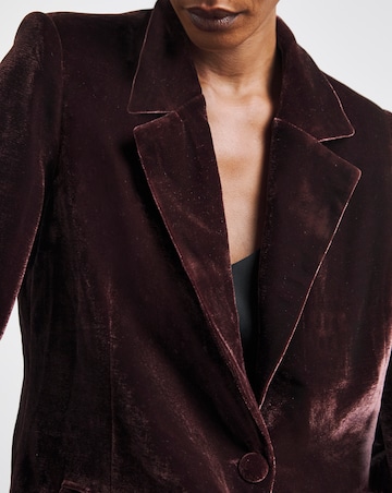 Joanna Hope Velour Co ord Blazer