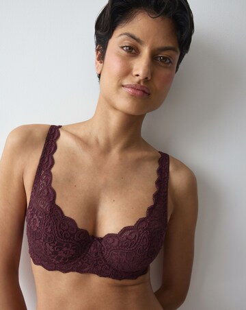 Triumph Amourette Balconette Bra Wine