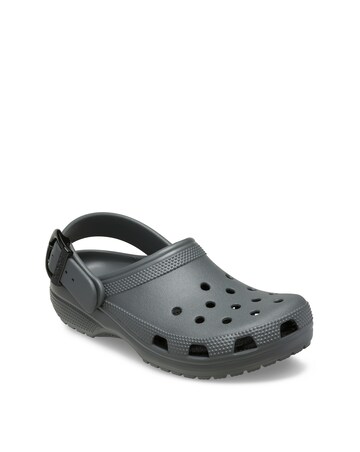 Crocs Carbon Classic Enamel Buckle Clog - Standard Fit
