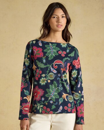 Joules Printed Harbour Top