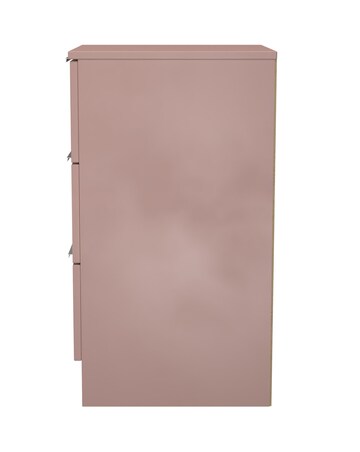 Humber Ready Assembled 3 Drawer Bedside - Kids