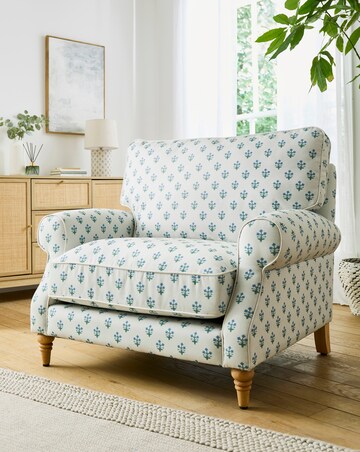 Naomi Floral Armchair