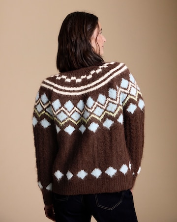 Julipa Argyle Cardigan