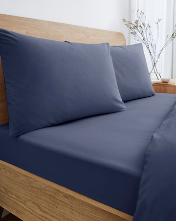 Pure Cotton 200TC 30cm Deep Fitted Sheet