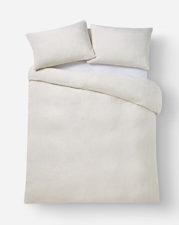 Plain Plush Fleece Duvet Cover Set