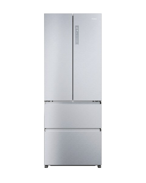 Haier HFR5719ENMG 70 FD Plain Door Refrigerator Silver + Install