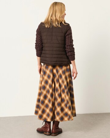 Fatface Freya Check Midi